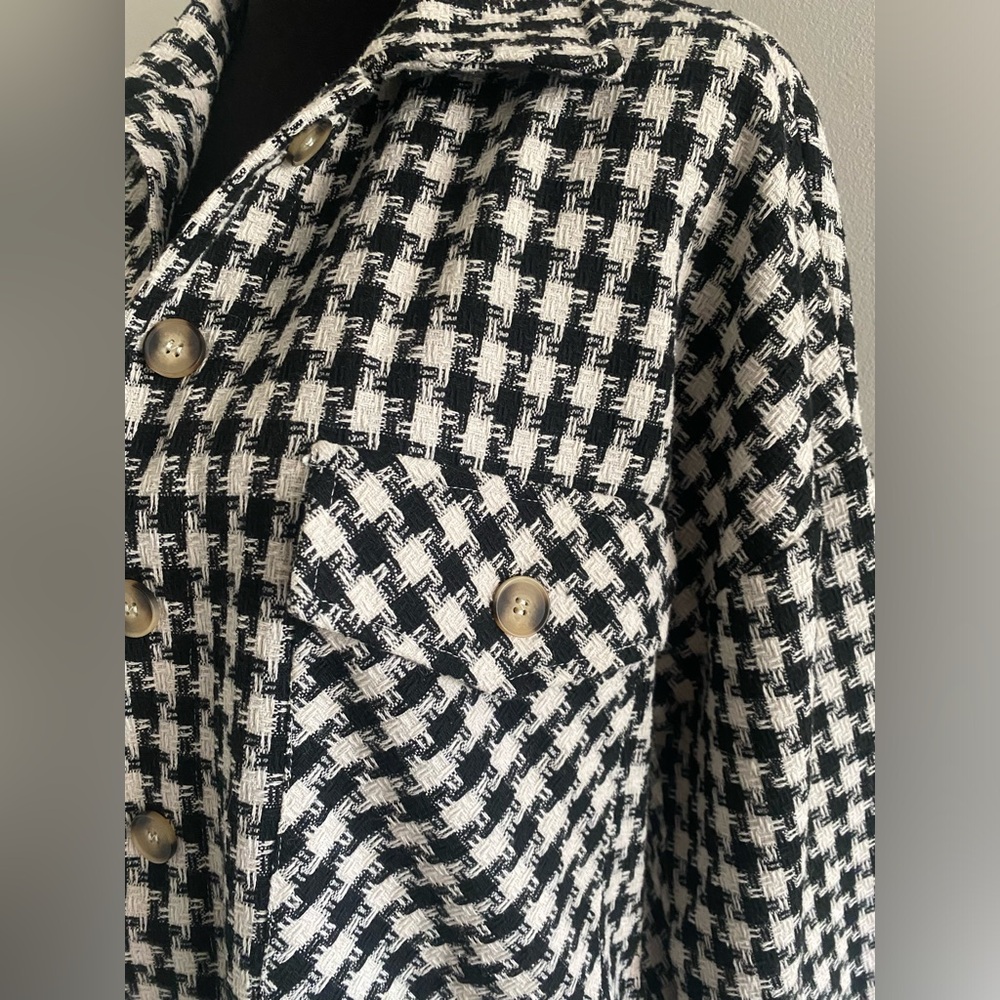 Houndstooth Shacket - image 7